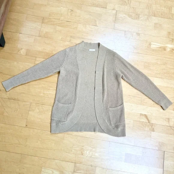 KIRUNDO Cardigan Sweater in Khaki, size medium - Picture 4 of 10